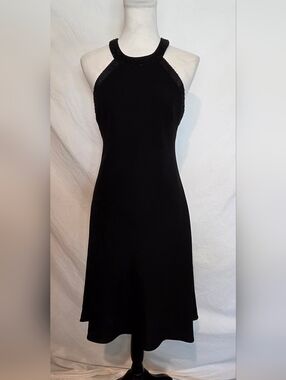 *NWOT* Jones New York Black Halter Midi Dress